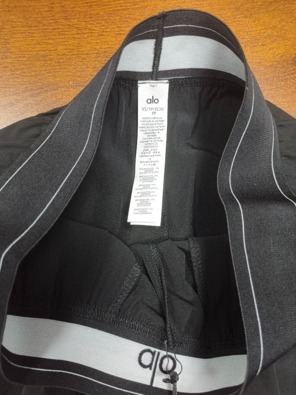 Alo Yoga New💖Black Casual Trouser 30" Inseam (Regular) - Cool Girl Pants👧🏻 - Picture 4 of 7